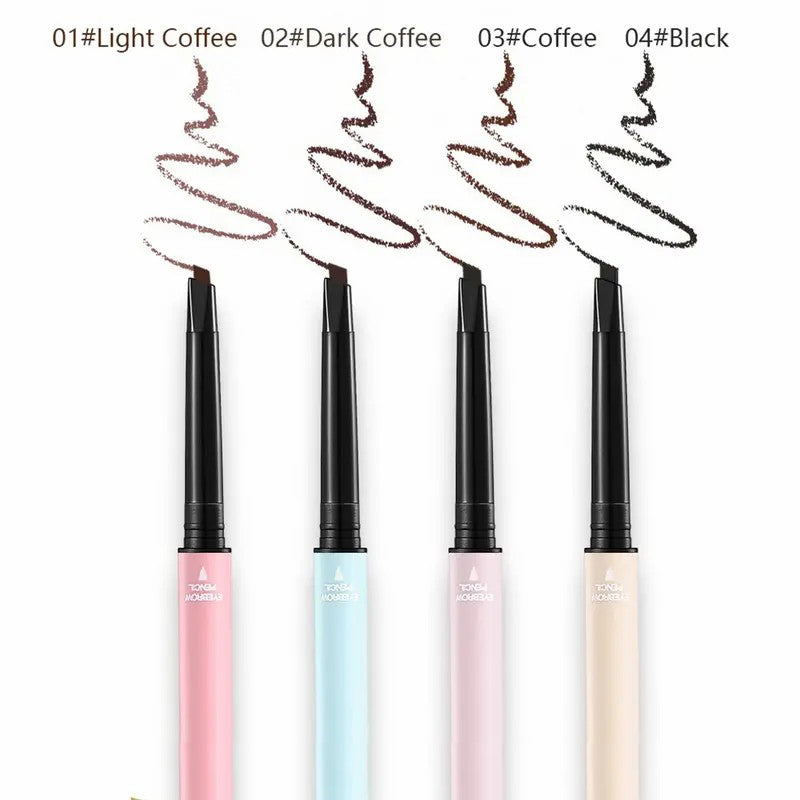 Dobbeltsidet øjenbrynsudtrækkelig blyant 