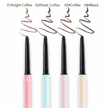 Dobbeltsidet øjenbrynsudtrækkelig blyant 